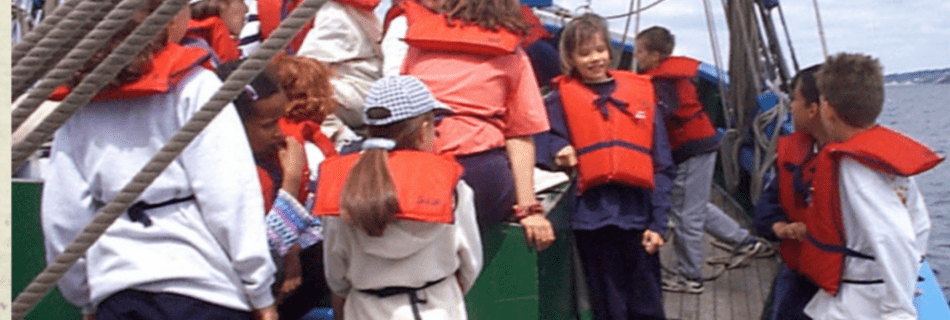 Sortie scolaire en rade de Brest