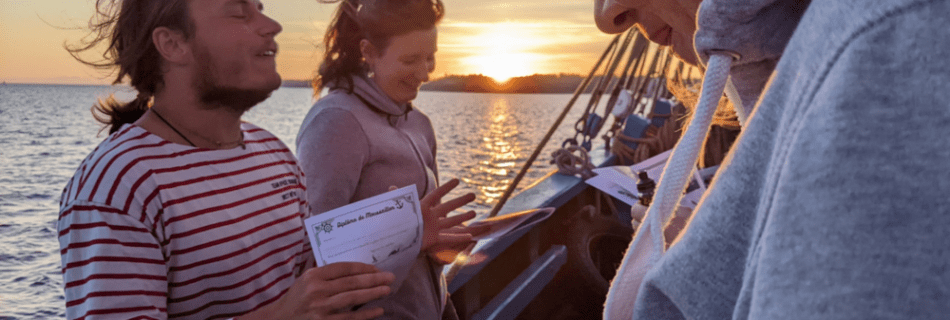 Sortie Sunset en rade de Brest