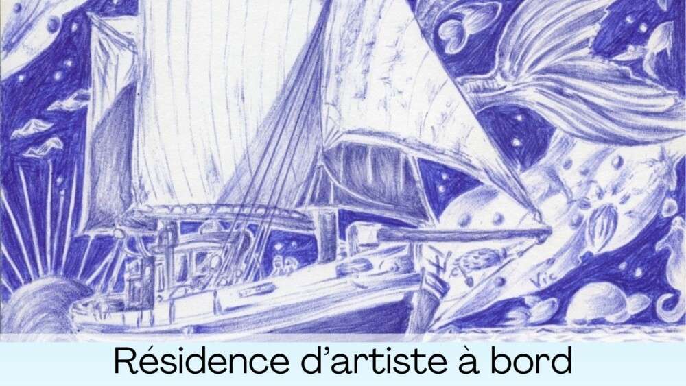 Résidence d'artiste à bord