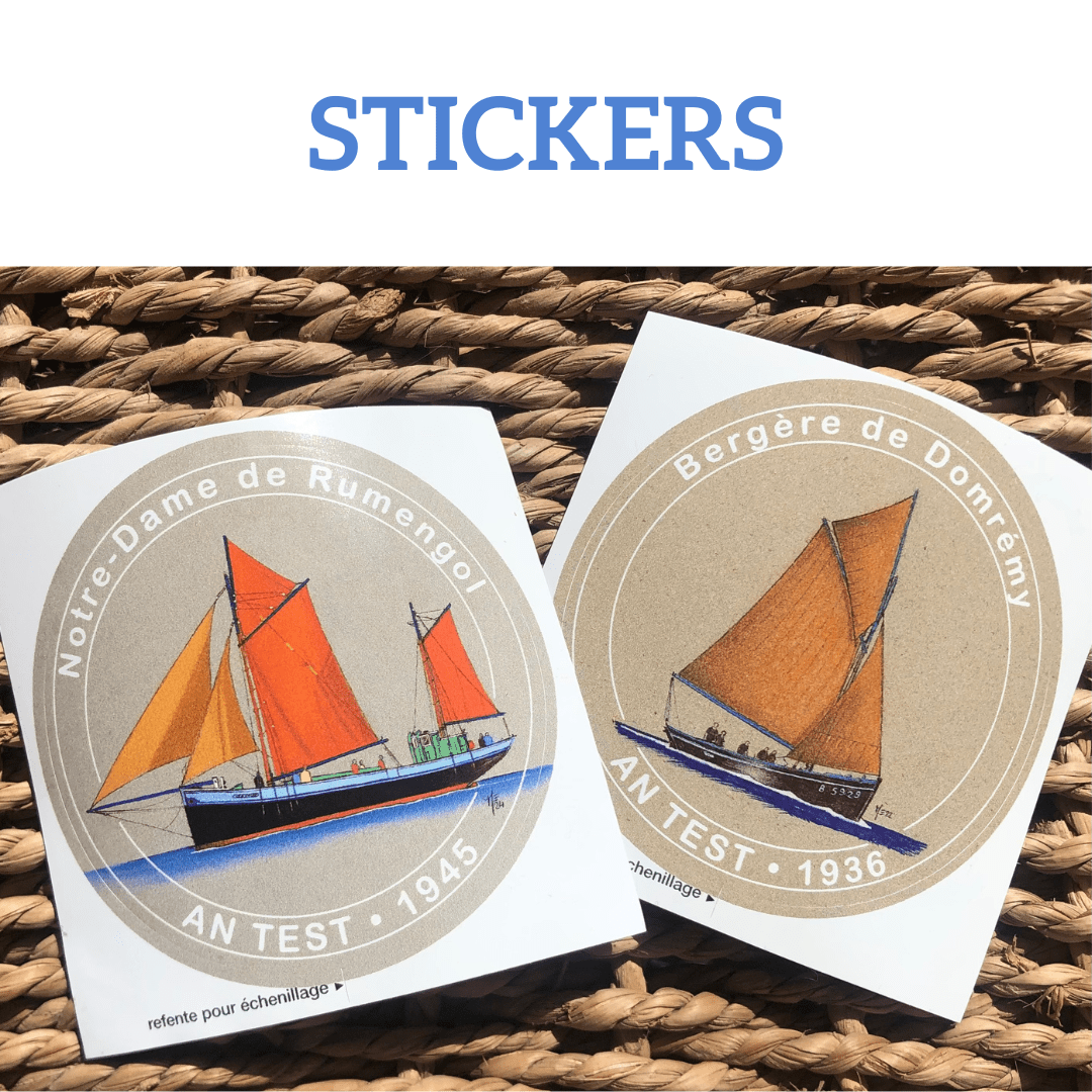 Autocollants Notre Dame de Rumengol / Bergère de Domremy